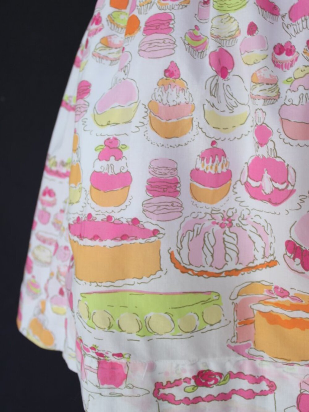 Lilly Pulitzer let them eat cake Cissy mini dress skirt rare S - Picture 7 of 10